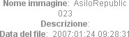Nome immagine:  AsiloRepublic 023
Descrizione:  
Data del file:  2007:01:24 09:28:31