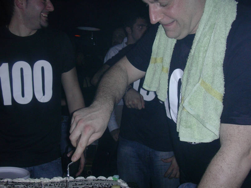 gibbo al taglio della torta!!!